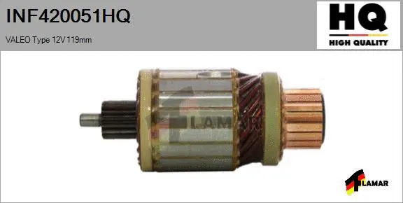 Armature, starter (INF420051HQ)