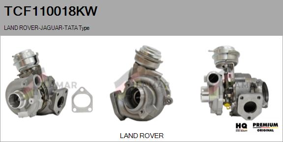 Charger, charging (supercharged/turbocharged) (TCF110018KW)