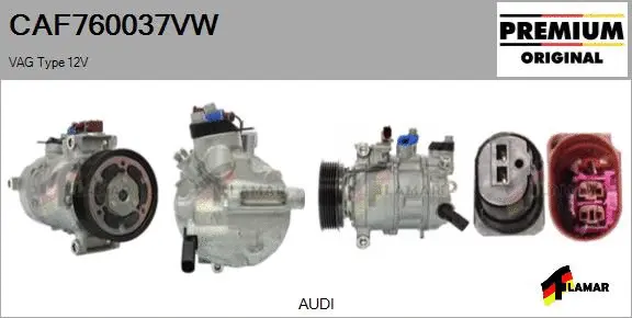 Compressor, air conditioning (CAF760037VW)