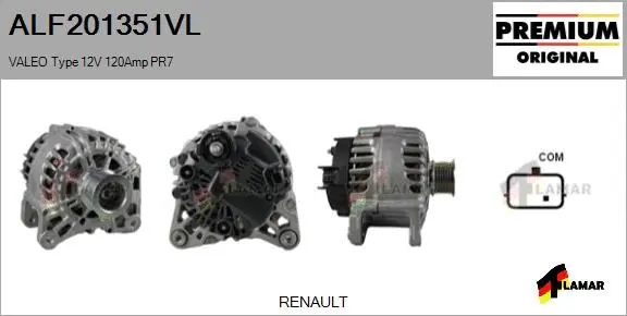 Alternator (ALF201351VL)