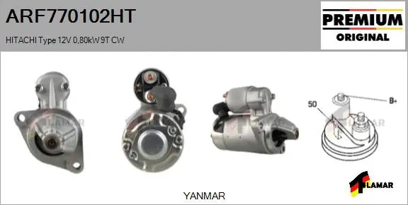 Starter (ARF770102HT)