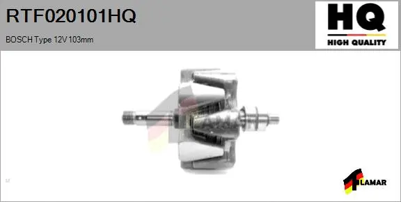 Rotor, alternator (RTF020101HQ)