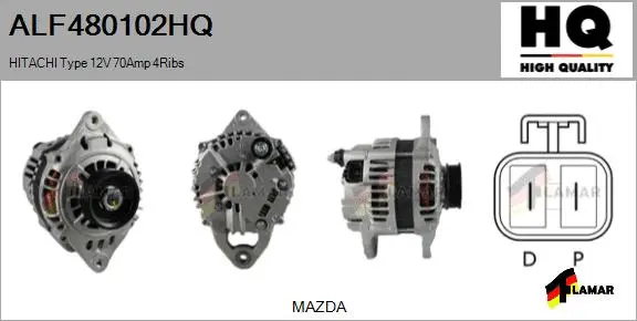 Alternator (ALF480102HQ)