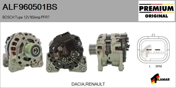 Alternator (ALF960501BS)