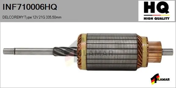 Armature, starter (INF710006HQ)