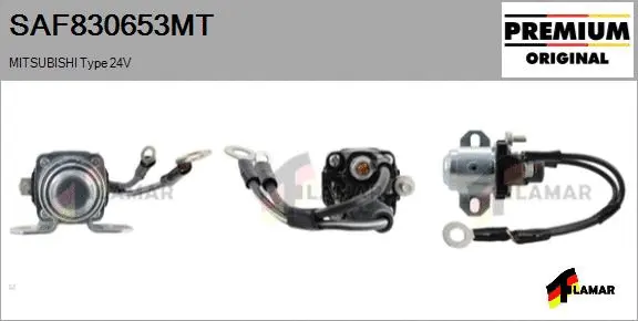 Solenoid Switch, starter (SAF830653MT)