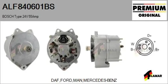 Alternator (ALF840601BS)