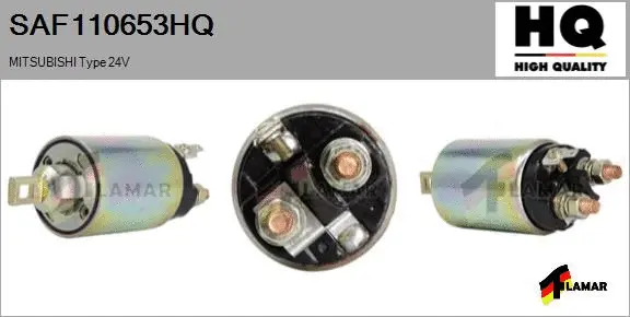 Solenoid Switch, starter (SAF110653HQ)