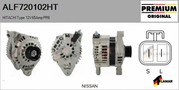Alternator (ALF720102HT)