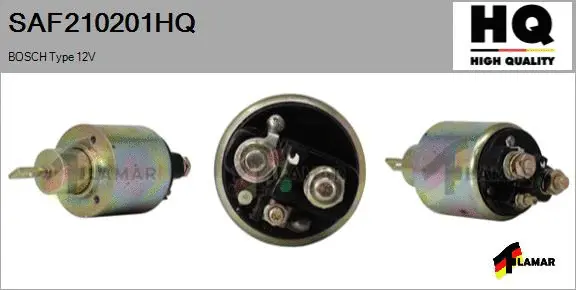 Solenoid Switch, starter (SAF210201HQ)