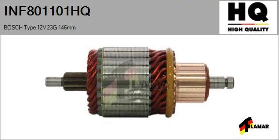 Armature, starter (INF801101HQ)