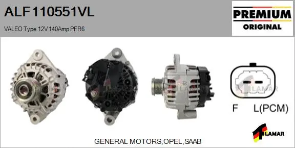 Alternator (ALF110551VL)