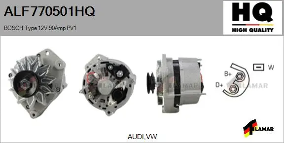 Alternator (ALF770501HQ)