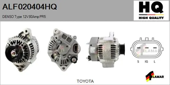 Alternator (ALF020404HQ)