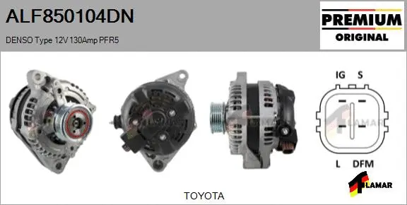 Alternator (ALF850104DN)