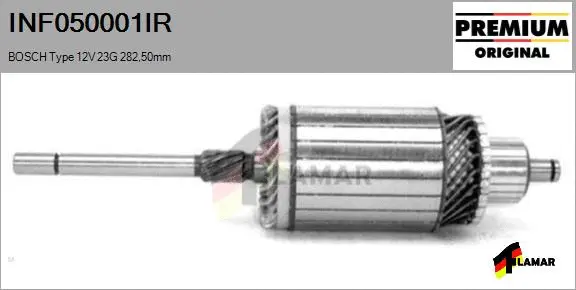 Armature, starter (INF050001IR)