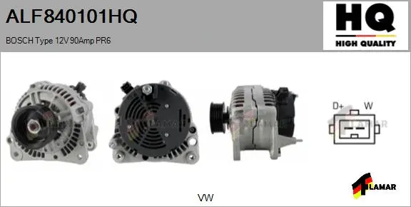 Alternator (ALF840101HQ)