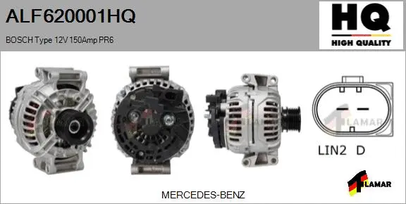 Alternator (ALF620001HQ)