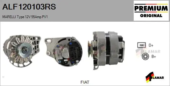 Alternator (ALF120103RS)