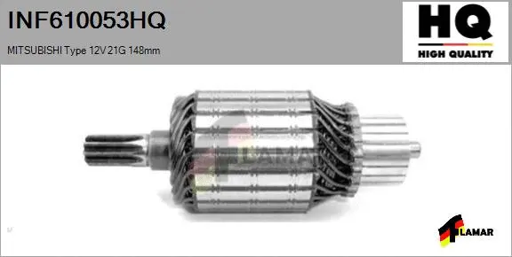 Armature, starter (INF610053HQ)