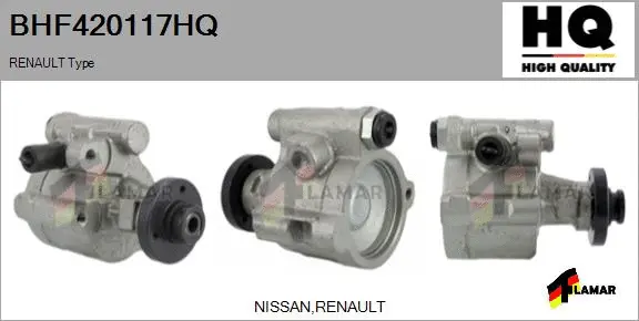 Hydraulic Pump, steering (BHF420117HQ)