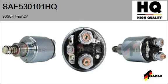 Solenoid Switch, starter (SAF530101HQ)