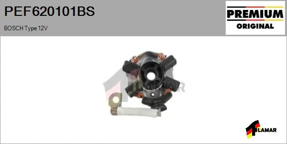 Holder, carbon brushes (PEF620101BS)