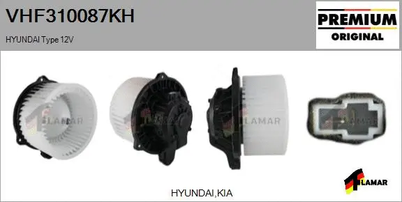 Interior Blower (VHF310087KH)