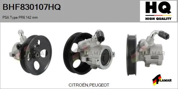 Hydraulic Pump, steering (BHF830107HQ)