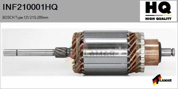 Armature, starter (INF210001HQ)