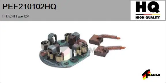 Holder, carbon brushes (PEF210102HQ)