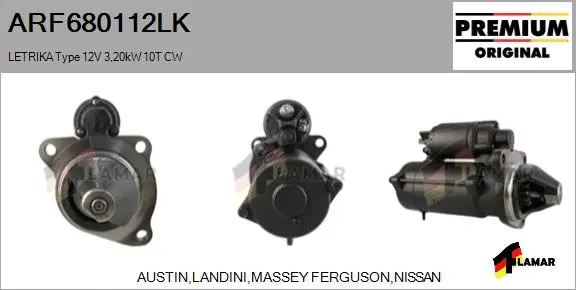 Starter (ARF680112LK)