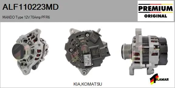 Alternator (ALF110223MD)