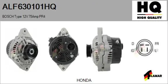 Alternator (ALF630101HQ)