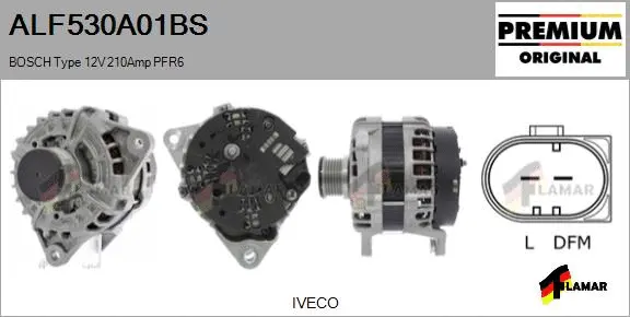 Alternator (ALF530A01BS)