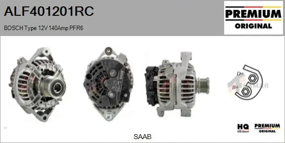 Alternator (ALF401201RC)
