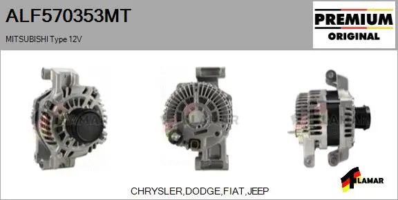 Alternator (ALF570353MT)