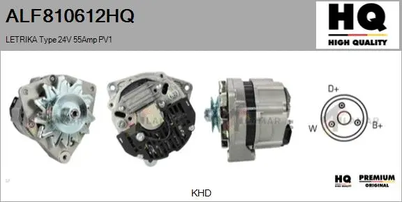 Alternator (ALF810612HQ)