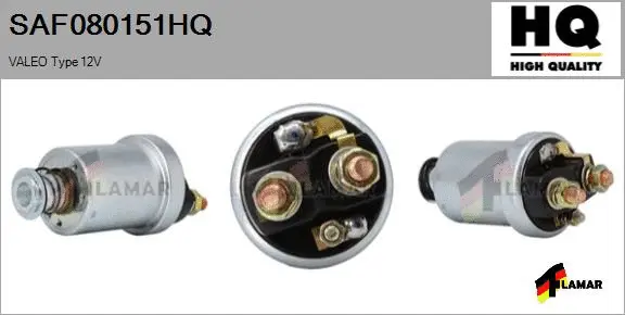 Solenoid Switch, starter (SAF080151HQ)