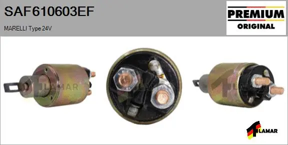 Solenoid Switch, starter (SAF610603EF)