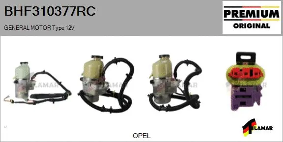 Hydraulic Pump, steering (BHF310377RC)