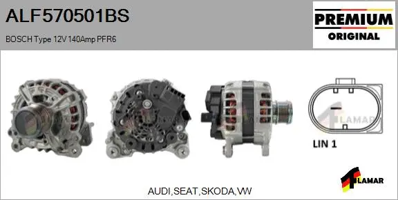 Alternator (ALF570501BS)