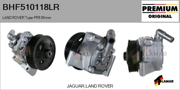 Hydraulic Pump, steering (BHF510118LR)