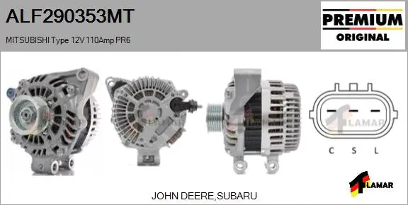Alternator (ALF290353MT)