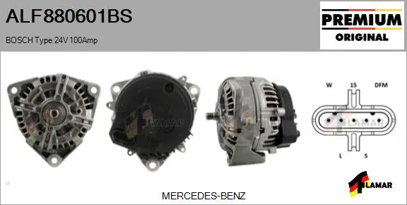 Alternator (ALF880601BS)