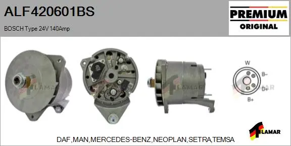 Alternator (ALF420601BS)