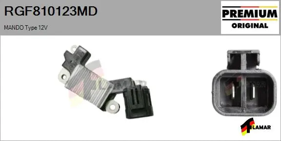 Alternator Regulator (RGF810123MD)