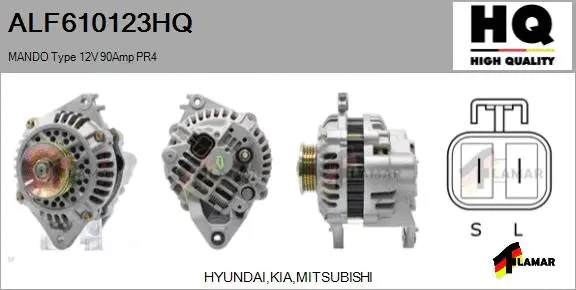 Alternator (ALF610123HQ)