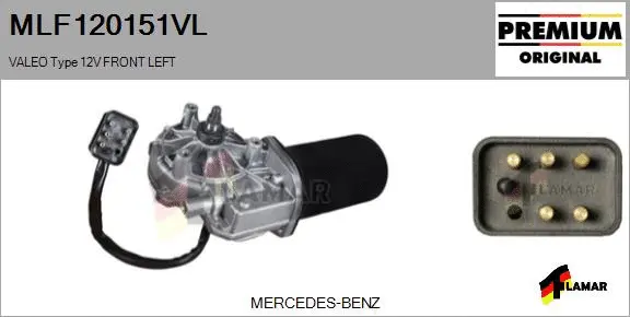 Wiper Motor (MLF120151VL)