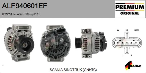 Alternator (ALF940601EF)